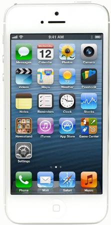 Смартфон Apple iPhone 5 32Gb White & Silver - Красноармейск