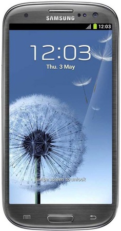 Смартфон Samsung Galaxy S3 GT-I9300 16Gb Titanium grey - Красноармейск